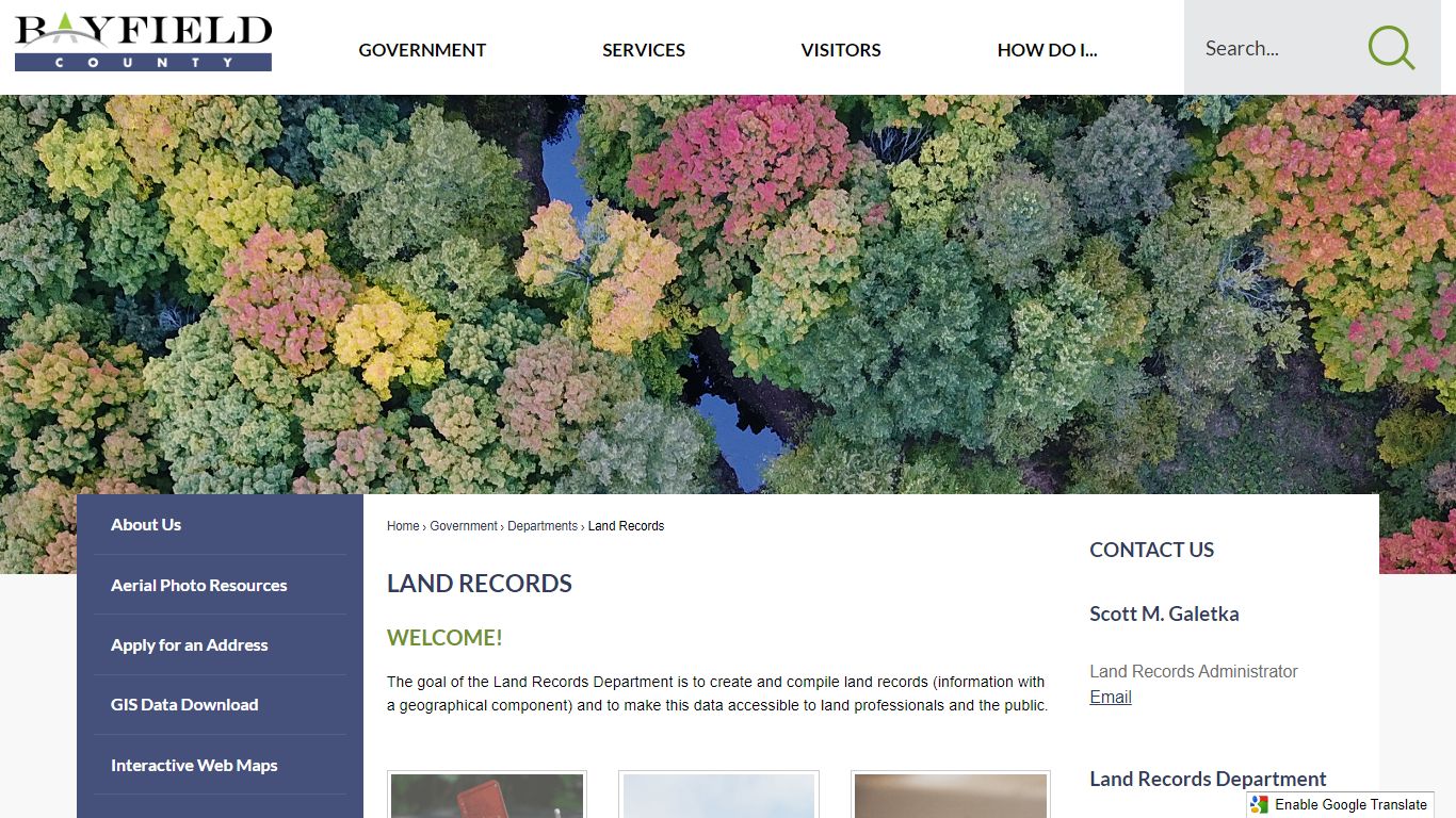 Land Records | Bayfield County, WI - Official Website